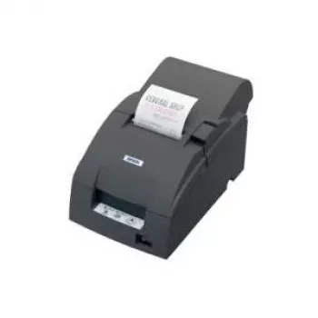 Epson TM-U220A Δίχρωμος Εκτυπωτής Ακίδων για Αποδείξεις, σειριακός, αυτόματο κόπτη, σκούρο γκρι