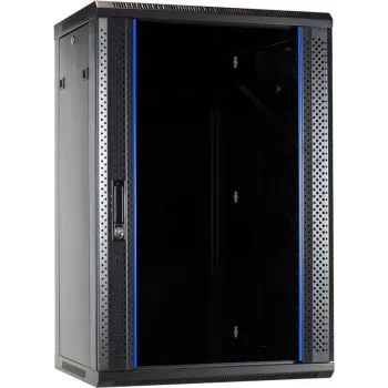 DSIT 18U Ερμάριο Server Επιτοίχιας Τοποθέτησης με Γυάλινη Πόρτα 600x450x900 mm (DS6418)