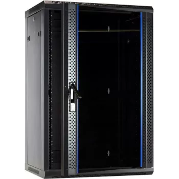 DSIT 18U Ερμάριο Server Επιτοίχιας Τοποθέτησης με Γυάλινη Πόρτα 600x450x900 mm (DS6418)