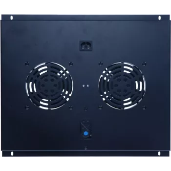 DSIT DS-FT60 μονάδα ανεμιστήρων rack διακομιστή με 2 ανεμιστήρες και θερμοστάτη για ντουλάπια βάθους 600 mm