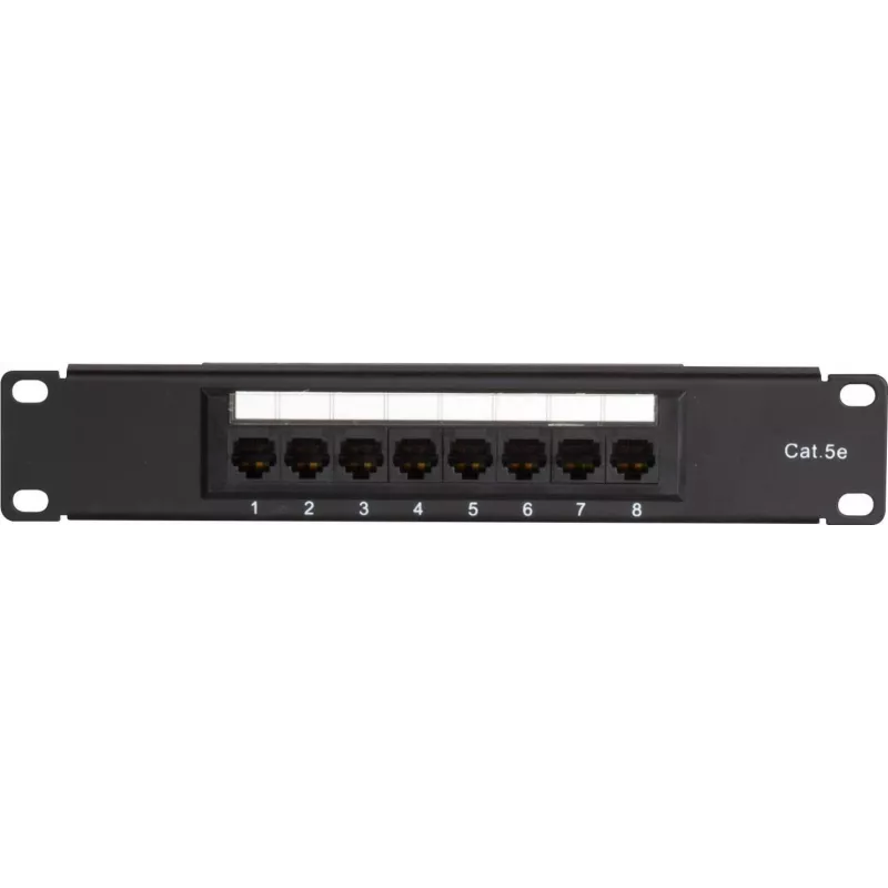 DSIT DS-10Patch5-8UTP 10 inch 8-port UTP CAT 5e patch panel