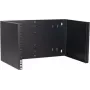 DSIT 6U 19 inch επιτοίχιο σταθερό πλαίσιο, βάθος 300 mm, μαύρο (DS-WMB6-M)