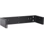DSIT 2U 19 inch επιτοίχιο πλαίσιο rack, χωρίς μεντεσέ, βάθος 180 mm, μαύρο (DS-WMB2-S)