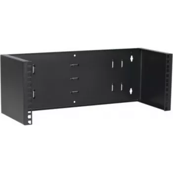 DSIT 4U 19 inch επιτοίχιο σταθερό πλαίσιο, βάθος 180 mm, μαύρο (DS-WMB4-S)