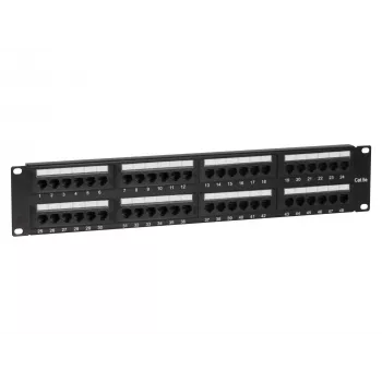 DS-IT CAT 5e UTP patch panel δικτύου, 19 inch, 48-port (DS-Patch5-48UTP)