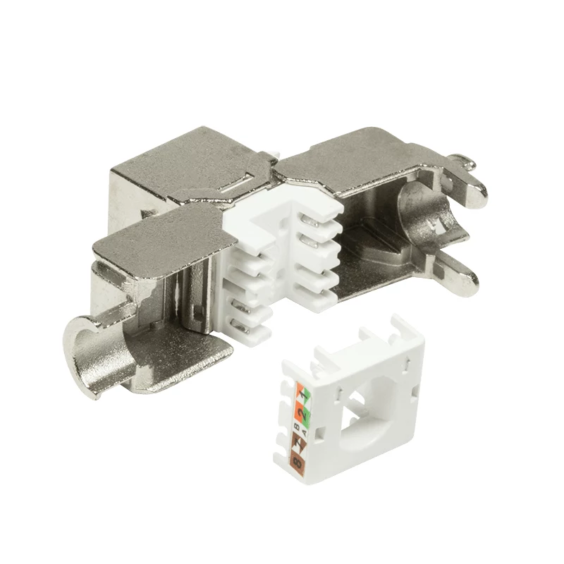 DSIT CAT6a STP Keystone Jack χωρίς εργαλεία RJ45 module