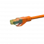 DSIT Cat.7 S/FTP PiMF RJ45 καλώδιο δικτύου patch, 0,5 m, πορτοκαλί