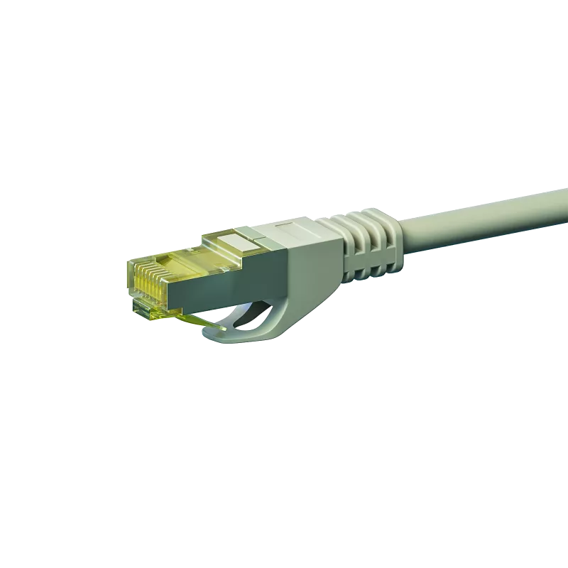 DSIT Cat.7 S/FTP PiMF RJ45 καλώδιο δικτύου patch, 7,5 m, γκρι
