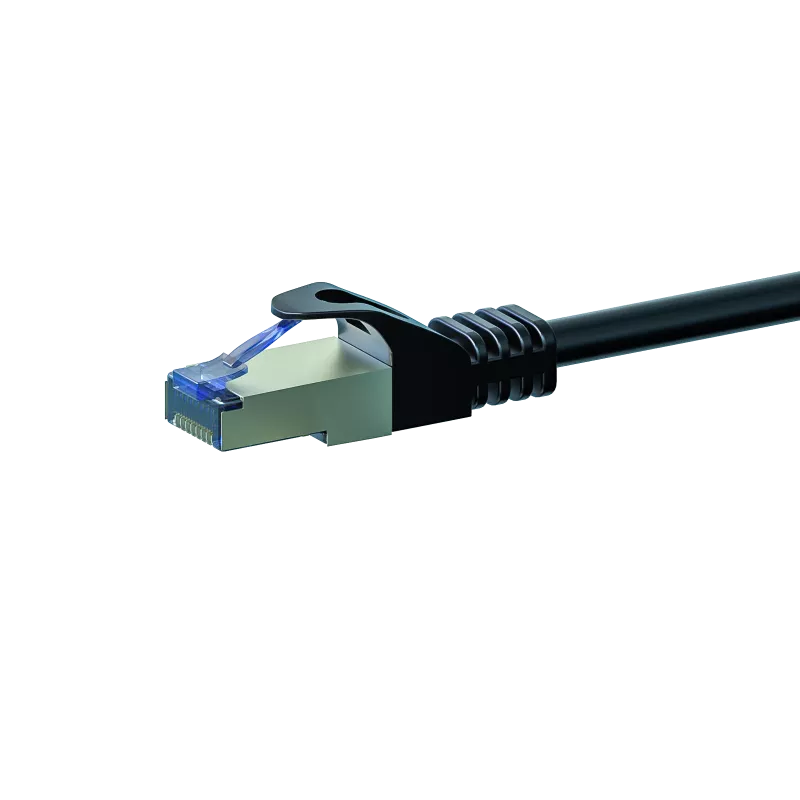 DSIT CAT 6a S/FTP LSOH Καλώδιο δικτύου Patch, 10 m, Μαύρο (DC-6A0-100)