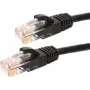 DSIT CAT6 Καλώδιο δικτύου Patch U/UTP, 2 m, Μαύρο, 100% Χαλκός (DC-60-020)