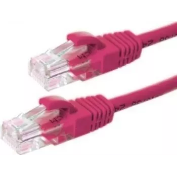 DSIT CAT6 Καλώδιο δικτύου U/UTP 2m Ροζ 100% Χαλκός (DC-69-020)