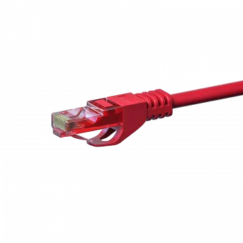 DSIT CAT6 Καλώδιο δικτύου 100% Χαλκός - U/UTP - 15 μέτρα - Κόκκινο (DC-65-150)