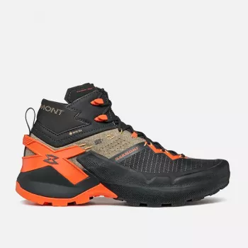 Garmont 9.81 Onyx Mid GTX Παπούτσια Approach - Raven Black/Pale Beige - EU 42.5