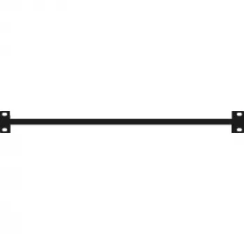 DSIT DS-FO96 19 inch καθολικό σταθερό ράφι 1U, ρυθμιζόμενο βάθος 710-950 mm, μαύρο
