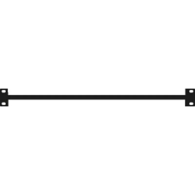 DSIT DS-FO96 19 inch καθολικό σταθερό ράφι 1U, ρυθμιζόμενο βάθος 710-950 mm, μαύρο