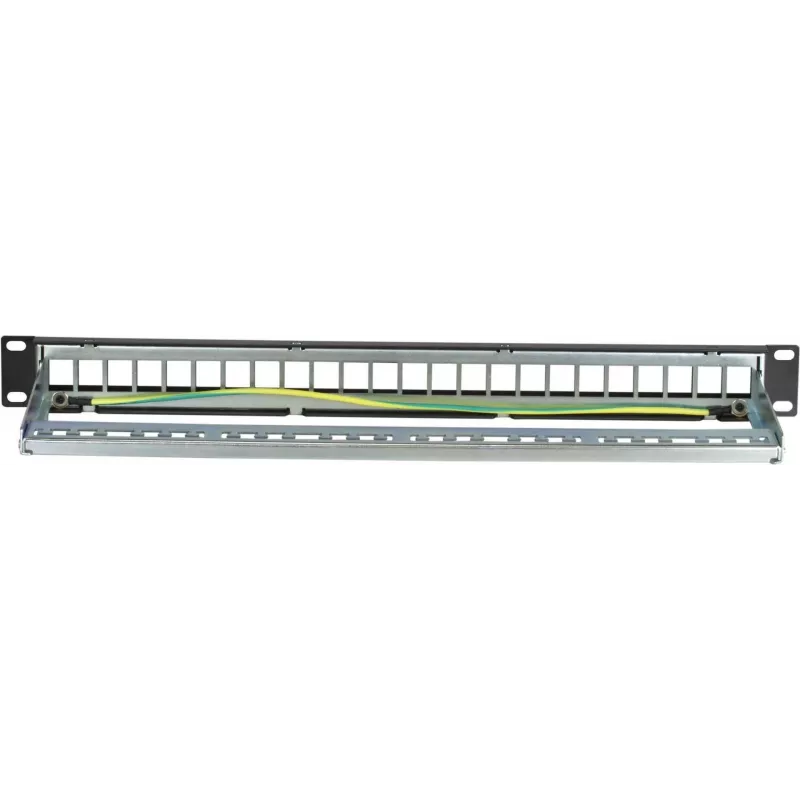 DSIT DS-Patch-24STP patch panel Keystone 24 θυρών S/UTP 1U μαύρο