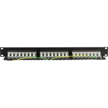 DS-IT CAT 5e FTP patch panel 24 θυρών για τοποθέτηση σε rack 19 inch