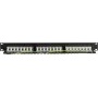 DS-IT CAT 5e FTP patch panel 24 θυρών για τοποθέτηση σε rack 19 inch