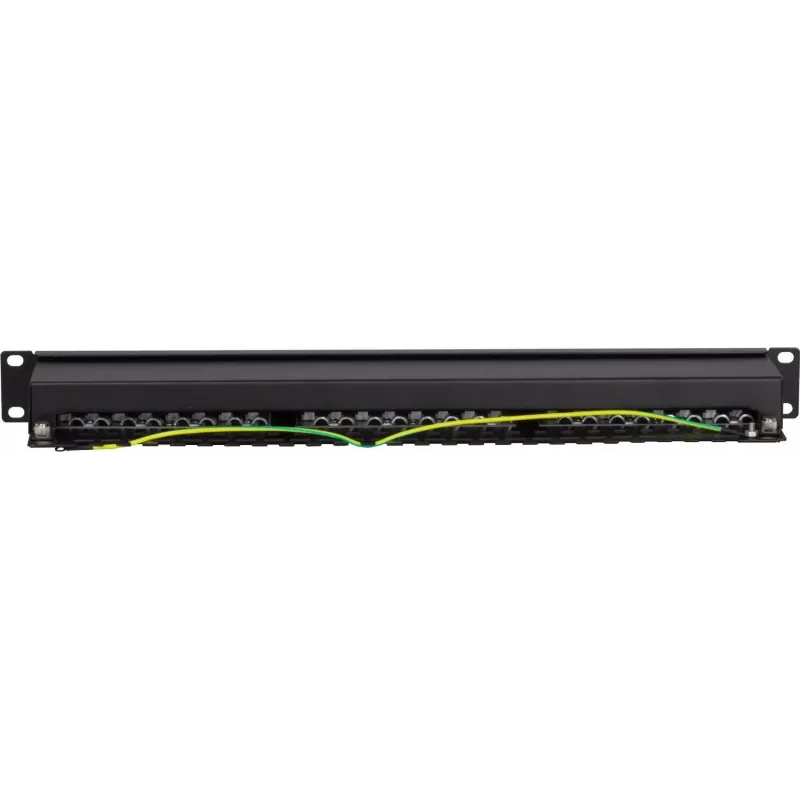 DS-IT CAT 5e FTP patch panel 24 θυρών για τοποθέτηση σε rack 19 inch