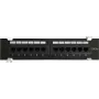 DSIT CAT 5e patch panel επιτοίχιας τοποθέτησης 12 θυρών UTP