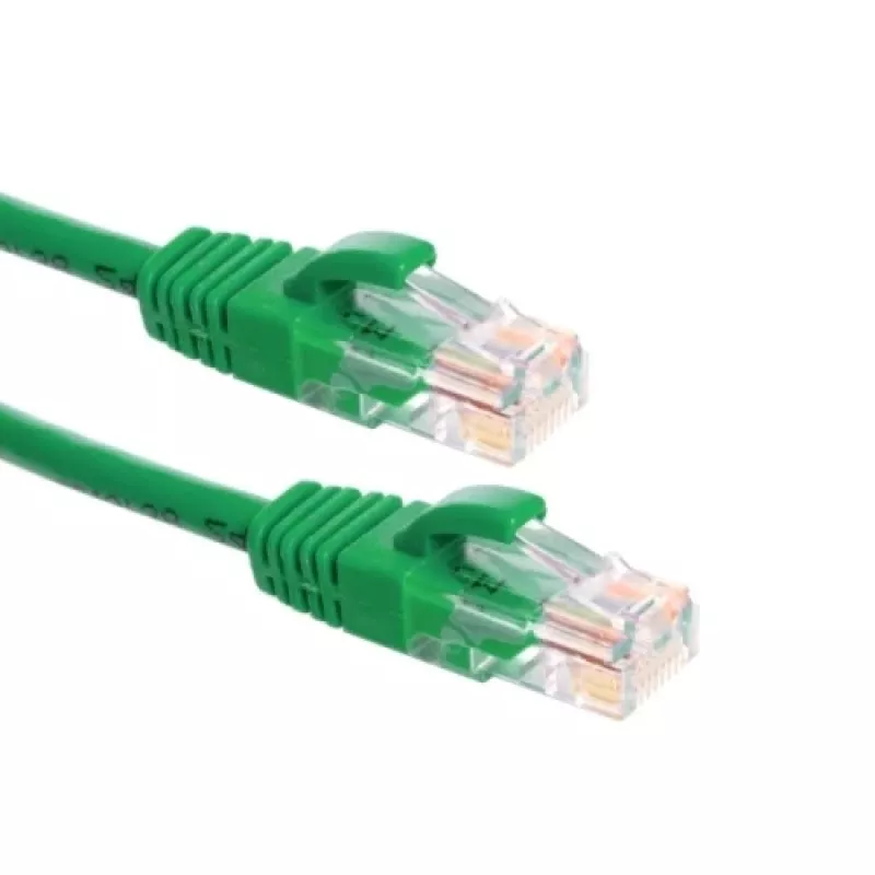 DSIT CAT6a U/UTP 100% Χαλκός Καλώδιο δικτύου patch, 2m, Πράσινο
