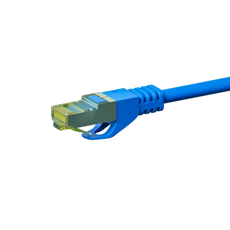 DSIT Cat.7 S/FTP PiMF RJ45 Καλώδιο patch, 0,5 m, Μπλε