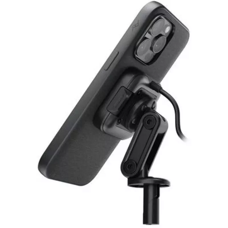 Peak Design Mobile βάση λαιμού τιμονιού μοτοσικλέτας με φόρτιση (M-MM-AH-BK-1)