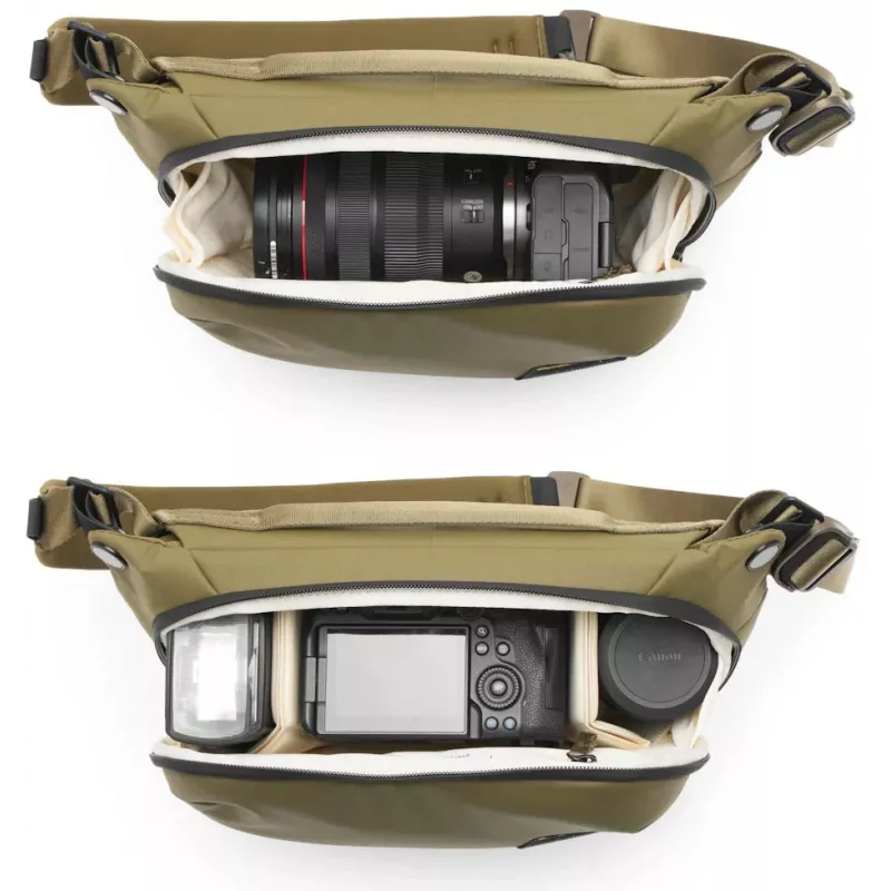 Peak Design Everyday Sling V2 6L τσάντα χιαστί, Kelp (BEDS-6-KP-3)