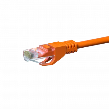 DSIT CAT5e U/UTP Καλώδιο δικτύου patch, 0,25 m, Πορτοκαλί, 100% Χαλκός, RJ45