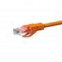 DSIT CAT5e U/UTP Καλώδιο δικτύου patch, 0,25 m, Πορτοκαλί, 100% Χαλκός, RJ45