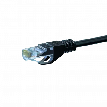 DSIT CAT5e U/UTP καλώδιο δικτύου patch, 2m, μαύρο, 100% χαλκός (DC-50-020)