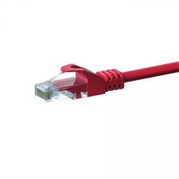 DSIT CAT5e U/UTP καλώδιο δικτύου patch, 15 m, κόκκινο, 100% χαλκός