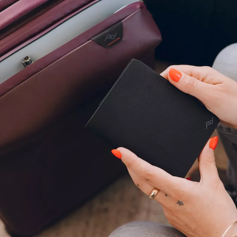 πορτοφόλι διαβατηρίου Peak Design Passport Wallet, μαύρο (WA-SP-BK-1)