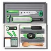OXO Good Grips σιλικονούχα στραγγιστήρι πιάτων, γκρι