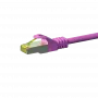 DSIT Cat.7 S/FTP PiMF RJ45 καλώδιο δικτύου, ροζ, 7,5 m
