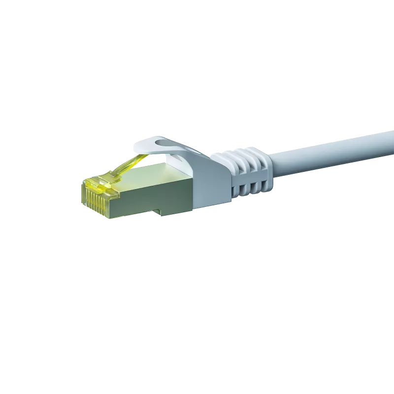 Καλώδιο δικτύου RJ45 DSIT S/FTP PiMF με ακατέργαστο καλώδιο CAT 7, 50 m, λευκό (DC-72-500)