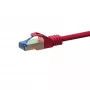 DSIT CAT 6a S/FTP LSOH καλώδιο δικτύου patch, 0,5 m, κόκκινο