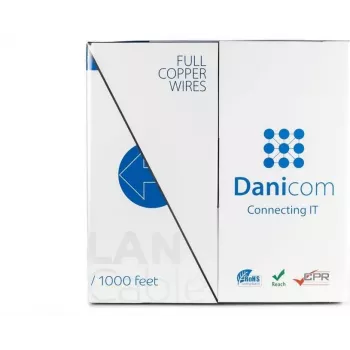 DSIT DANICOM CAT5E FTP 305m εύκαμπτο καλώδιο δικτύου PVC (Fca)