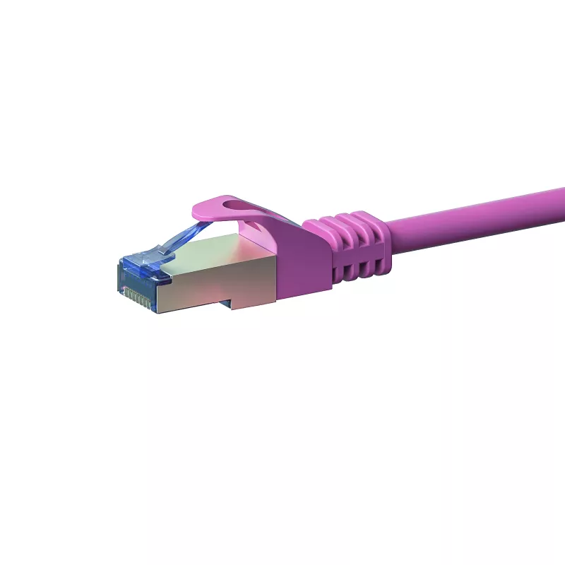 DSIT CAT 6a καλώδιο δικτύου LSOH - S/FTP - 5 μέτρα - ροζ - καλώδιο patch
