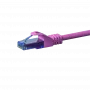 DSIT CAT6a U/UTP 100% χαλκό καλώδιο patch, 0,15 m, ροζ