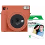 Fujifilm Instax Square SQ1 στιγμιαία φωτογραφική μηχανή, πορτοκαλί τερακότα, με φιλμ (70100148679)