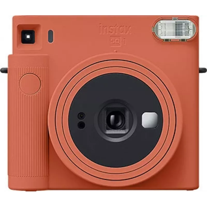 Fujifilm Instax Square SQ1 στιγμιαία φωτογραφική μηχανή, πορτοκαλί τερακότα, με φιλμ (70100148679)