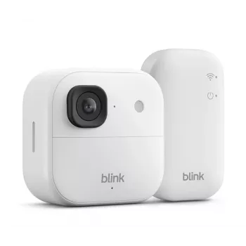 Amazon Blink Outdoor 2K+ ασύρματη κάμερα ασφαλείας, λευκή (B0F95XWPJ2)