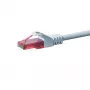 DSIT CAT6 U/UTP καλώδιο δικτύου, 15 m, λευκό, 100% χαλκός (DC-62-150)