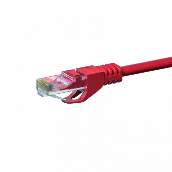 DSIT CAT 6 U/UTP καλώδιο δικτύου, 2m, κόκκινο, CCA - καλώδιο Ethernet patch RJ45