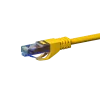 DSIT CAT6a καλώδιο Ethernet patch 100% χαλκός U/UTP 5m κίτρινο DC-U6A7-050