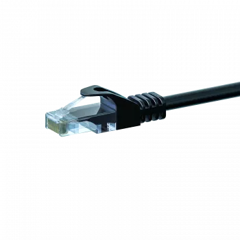 DSIT DC-50-005 CAT5e U/UTP καλώδιο δικτύου, 0,5 m, μαύρο, 100% χαλκός