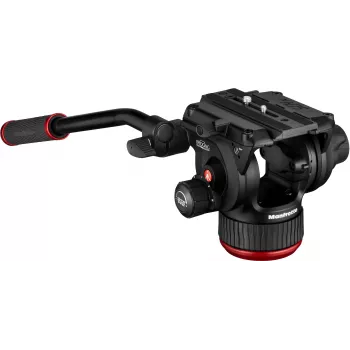 Manfrotto MVH504XAH 504X κεφαλή τριπόδου, αλουμίνιο, μαύρο
