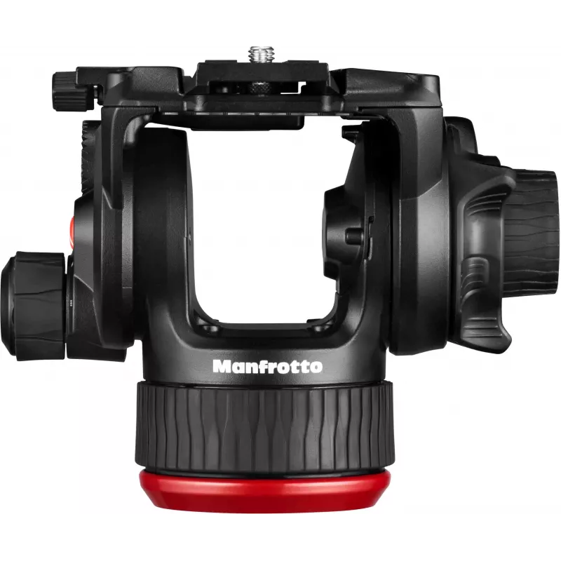 Manfrotto MVH504XAH 504X κεφαλή τριπόδου, αλουμίνιο, μαύρο