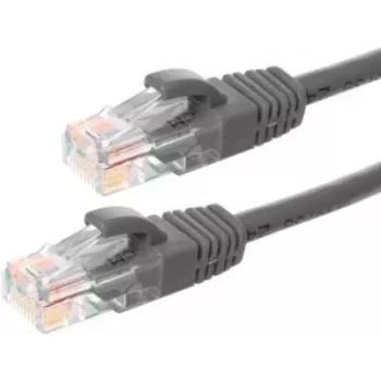 DSIT CAT5e καλώδιο δικτύου U/UTP 15m γκρι 100% χαλκός (DC-51-150)